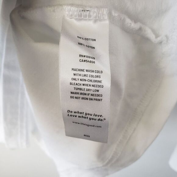 life is good men's powder to the people long sleeve tee size XXL - Picture 8 of 8